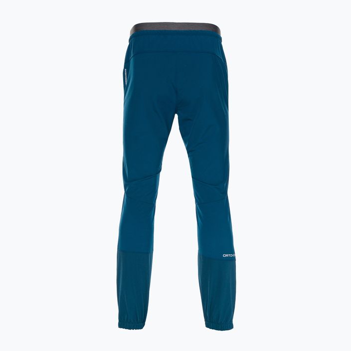 Men's softshell trousers ORTOVOX Berrino blue 6037400035 2