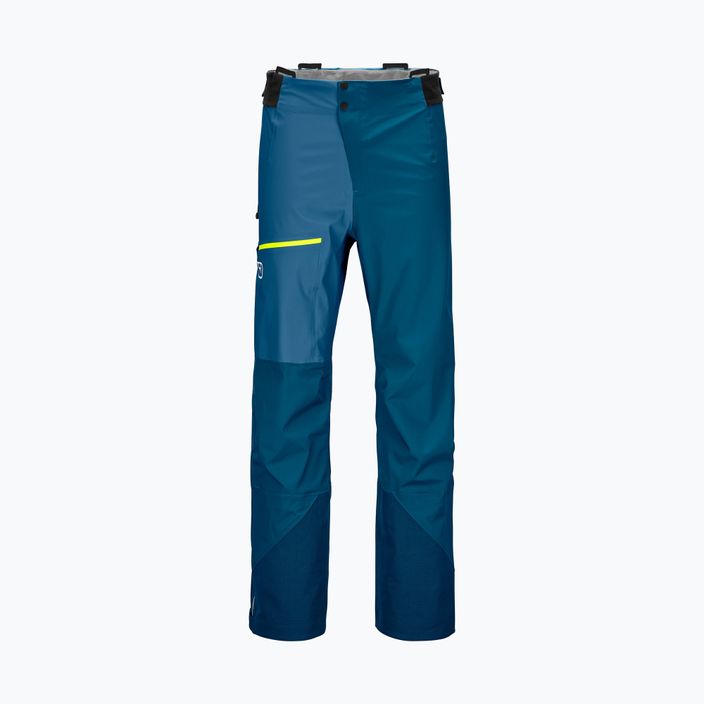 Men's skitouring trousers ORTOVOX 3L Ortler blue 7071800011 5