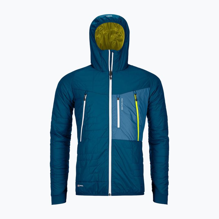 Men's skit jacket ORTOVOX Swisswool Piz Boè blue 6106200037