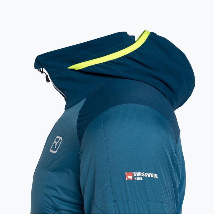 Men's skit jacket ORTOVOX Sw Col Becchei Hybrid blue 6011300011 5