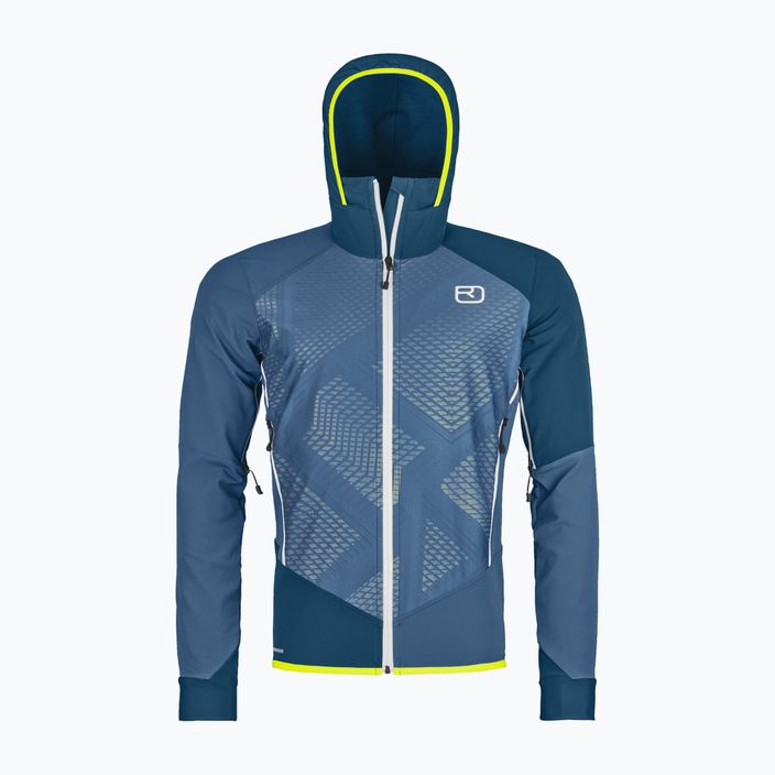 Men's skit jacket ORTOVOX Col Becchei mountain blue 4