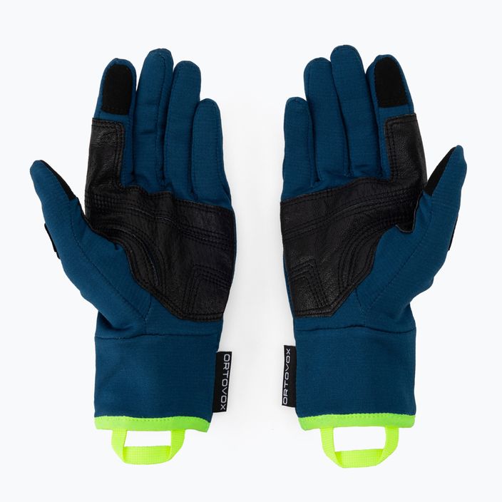 Men's trekking gloves ORTOVOX Fleece Light blue 5636900008 2