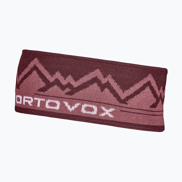 ORTOVOX Peak headband maroon 68036 4