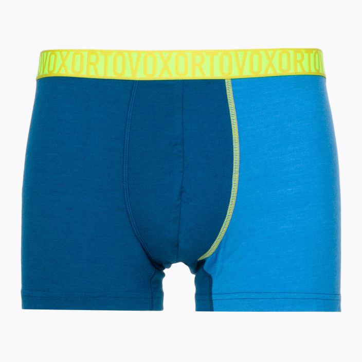Men's ORTOVOX 150 Essential thermal boxer shorts blue 88903