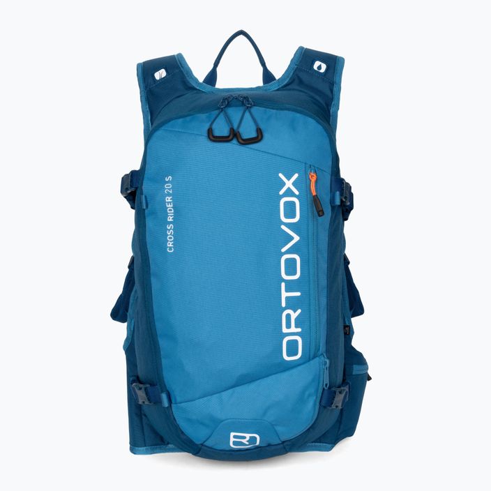 ORTOVOX Cross Rider 20 S ski backpack petrol blue
