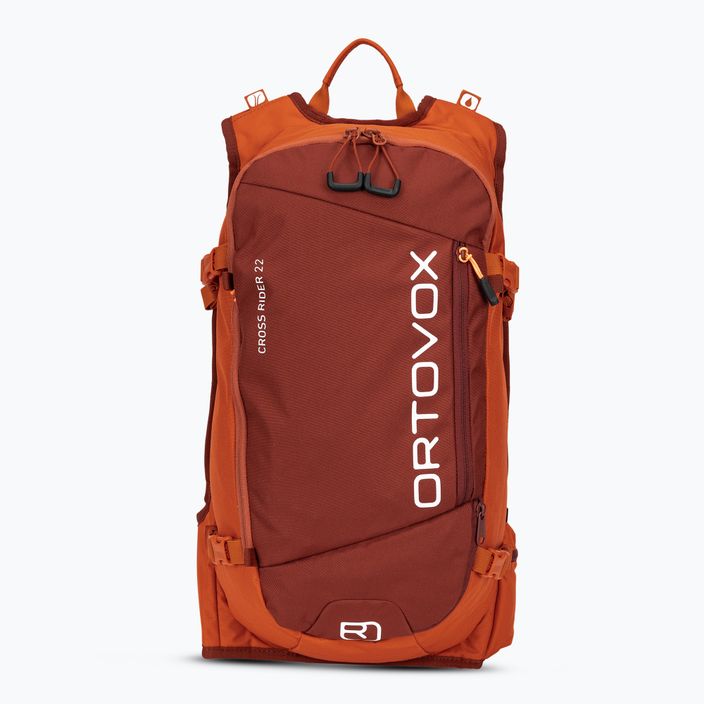 ORTOVOX Cross Rider 20 ski backpack desert orange