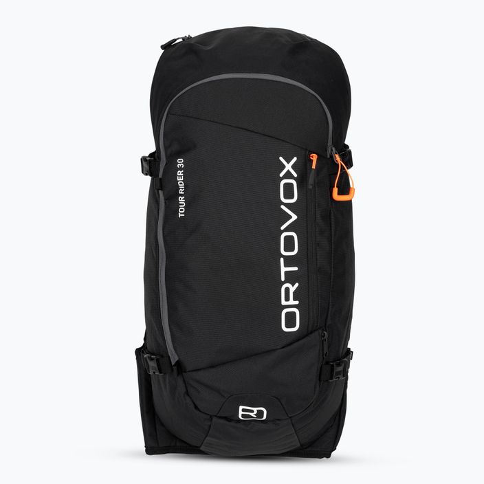 ORTOVOX Tour Rider 30 black raven ski backpack
