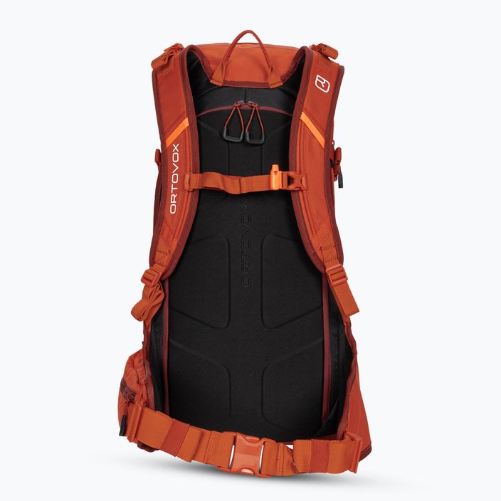 ORTOVOX Tour Rider 30 ski backpack desert orange 3