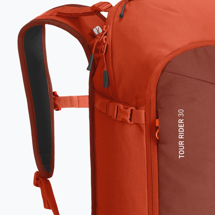 ORTOVOX Tour Rider 30 ski backpack desert orange 6