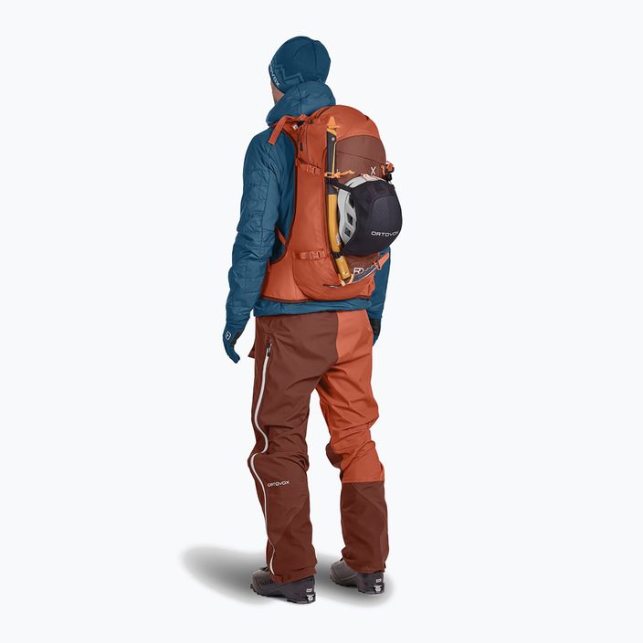 ORTOVOX Tour Rider 30 ski backpack desert orange 8