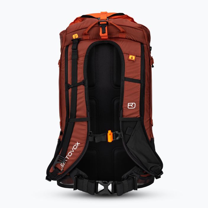 ORTOVOX ski backpack Ravine 28 hot orange 3