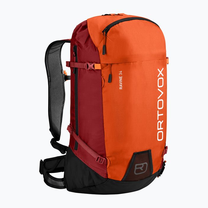 ORTOVOX ski backpack Ravine 34 hot orange