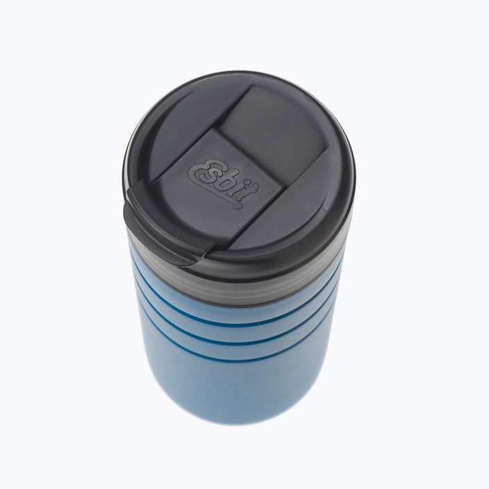 Esbit Majoris Stainless Steel Thermo Mug With Flip Top 450 ml fleece blue 2