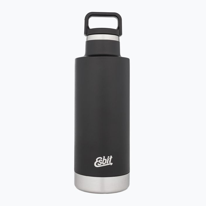 Esbit Sculptor Stainless Steel Insulated Thermal Bottle "Standard Mouth" 750 ml black