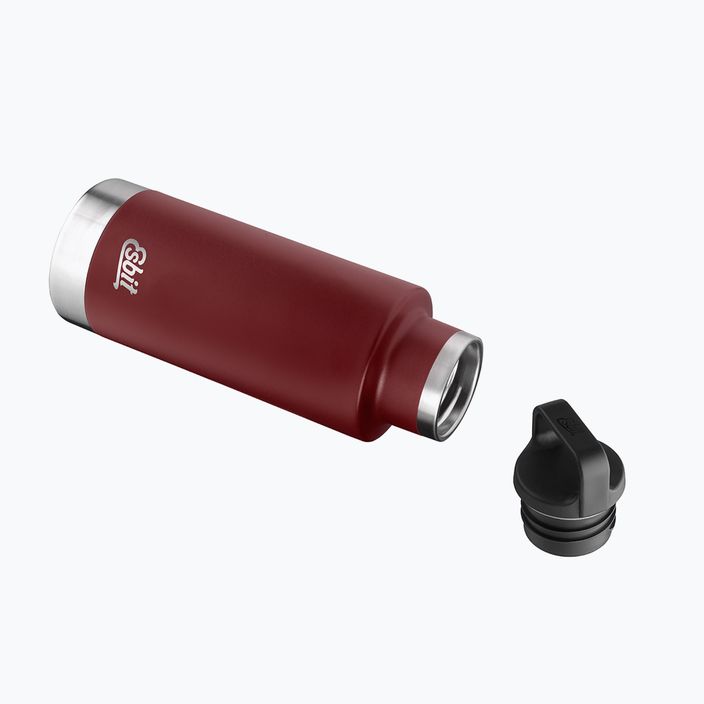 Esbit Sculptor Stainless Steel Insulated Thermal Bottle "Standard Mouth" 750 ml burgundy 4