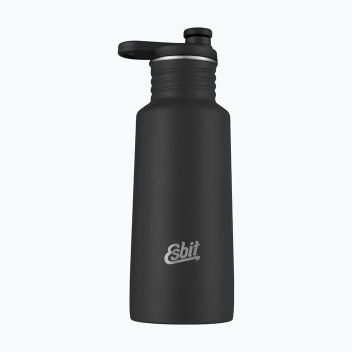Esbit Pictor Stainless Steel Sports Bottle 550 ml black