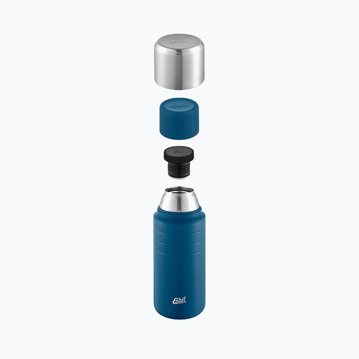 Esbit Majoris Stainless Steel Vacuum Flask 1000 ml fleece blue 3