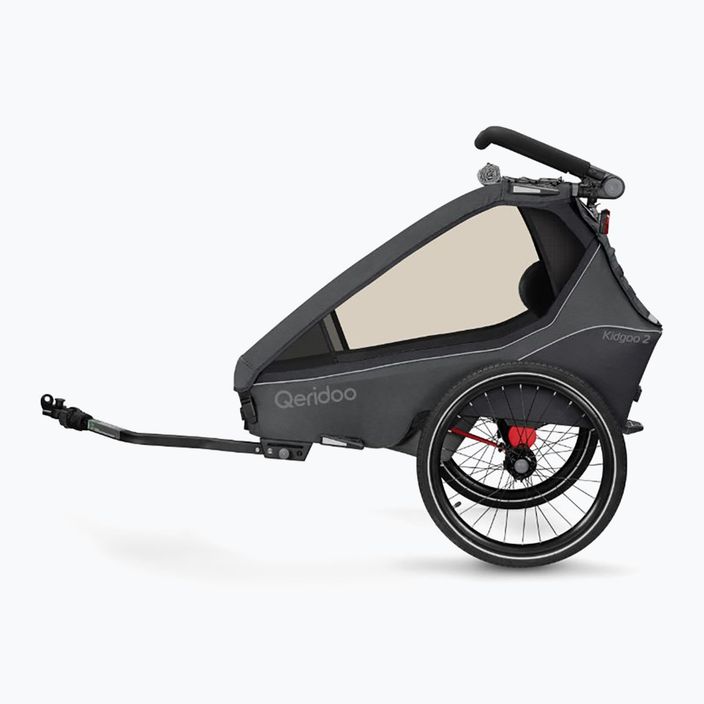 Qeridoo Kidgoo 2 bicycle trailer dark navy/blue 3