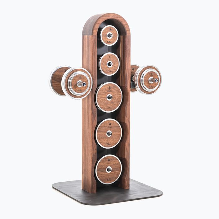 Weight set with stand NOHrD WeightPlate Tower Oxbridge Cherry 2