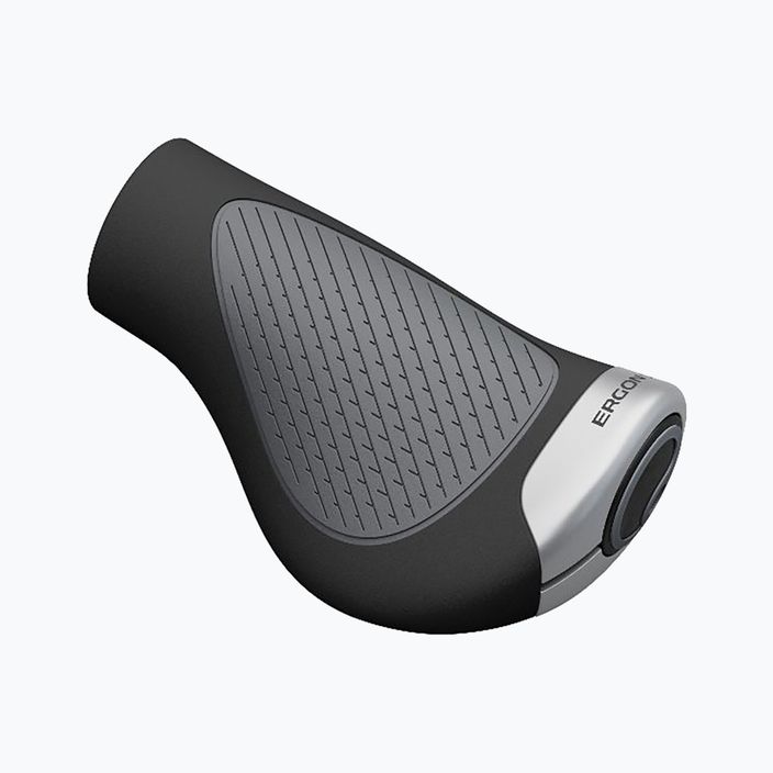 Ergon GP1 Evo Single Twistshift handlebar grips black/grey 2