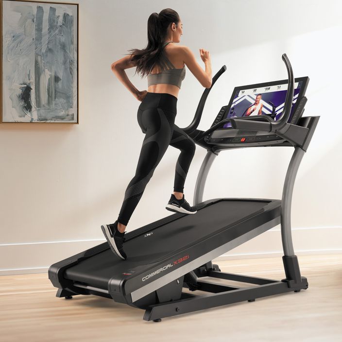 NordicTrack Incline X32i black electric treadmill 7