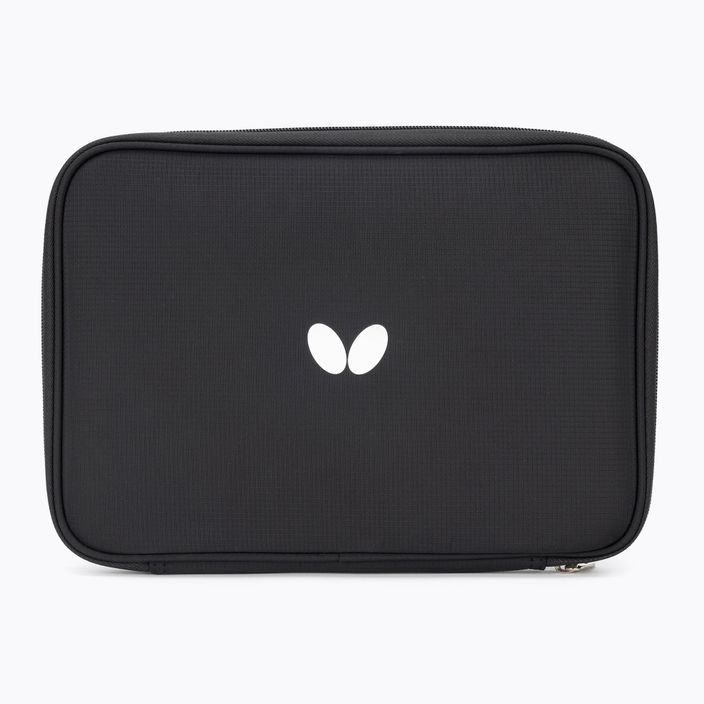 Butterfly Logo rectangle black table tennis racket cover 2