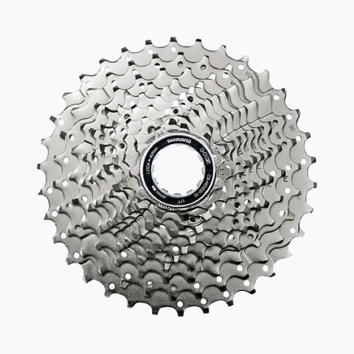 Shimano CS-HG500 10 speed bicycle cassette 11-34 silver