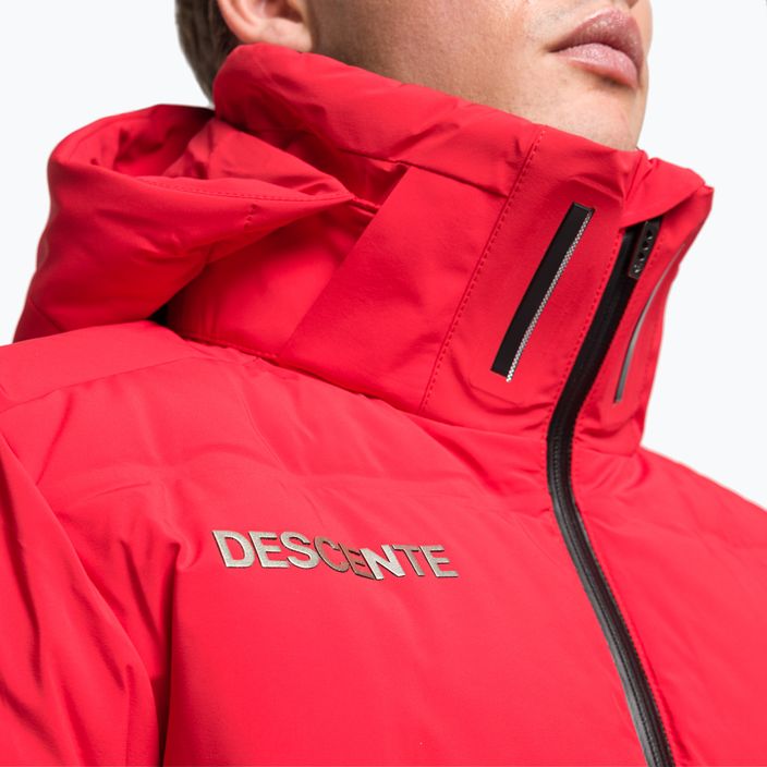 Men's Descente Swiss Down 85 ski jacket red DWMUGK22 12