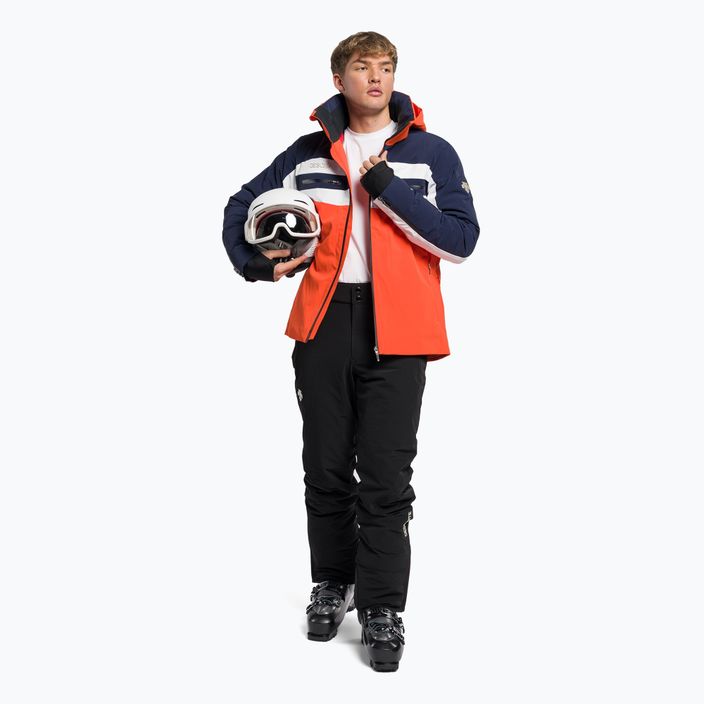 Men's ski jacket Descente Carter 30 orange DWMUGK23 2