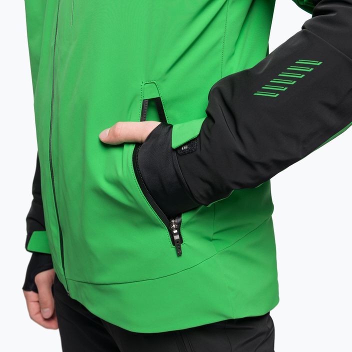 Men's ski jacket Descente Reign 19 green DWMUGK24 10