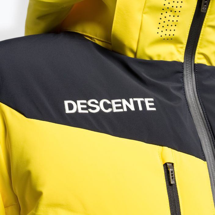 Men's ski jacket Descente Mateo 10 yellow DWMUGK25 11