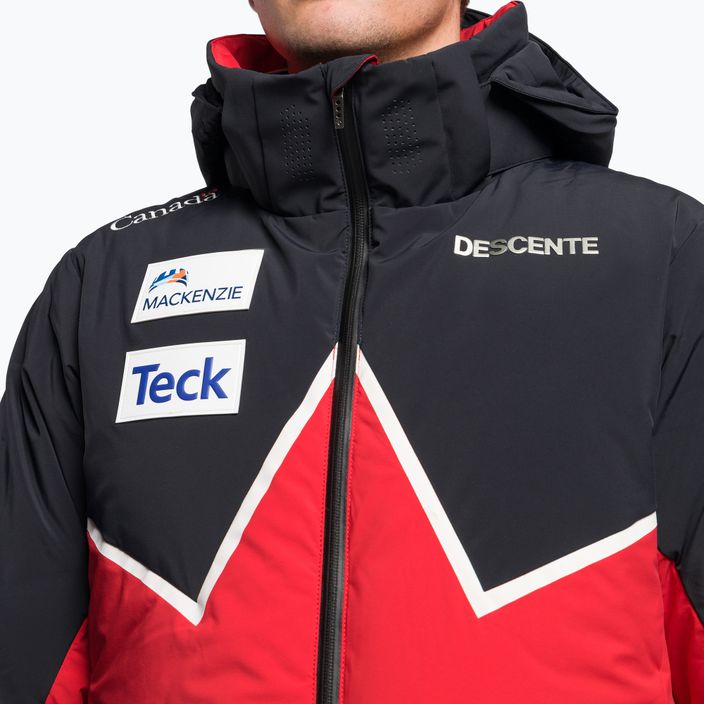 Men's ski jacket Descente CSX Replica 8593 red DWMUGK27S 6