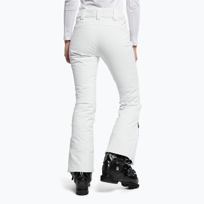 Women's ski trousers Descente Nina 14 white DWWUGD27 4