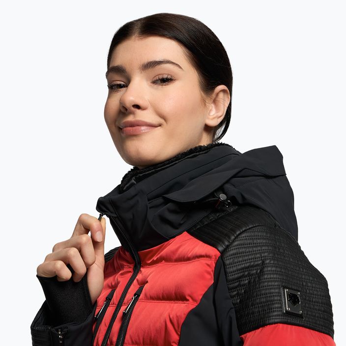 Women's ski jacket Descente Rozetta 85 red DWWUGK14 6