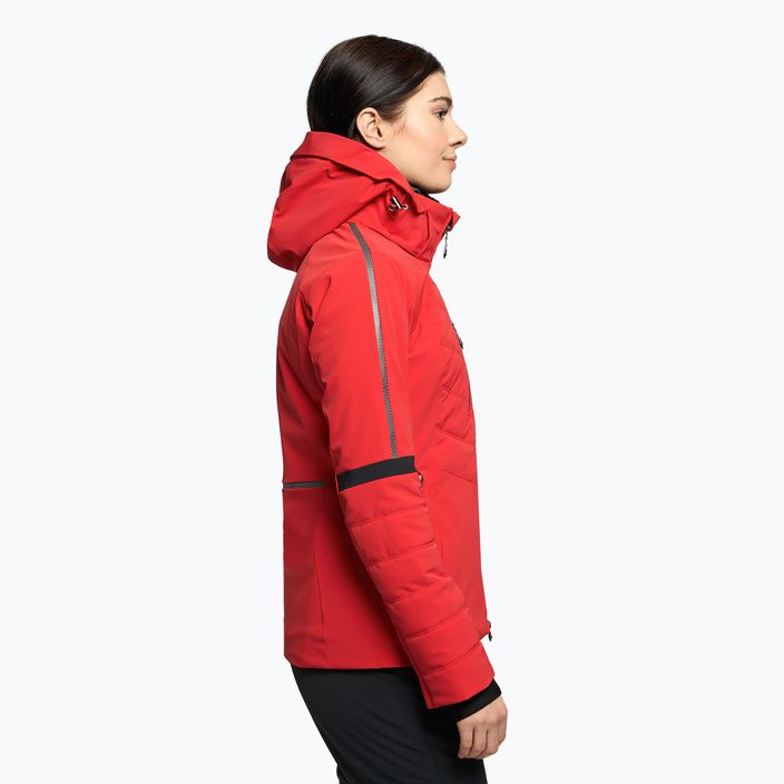 Women's ski jacket Descente Brianne 8585 red DWWUGK13 3