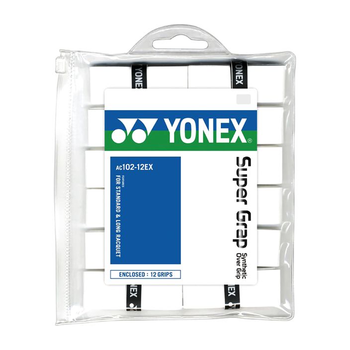 YONEX badminton racket wraps 12 pcs white AC 102 2