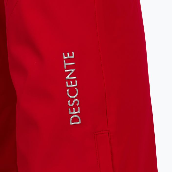Men's ski trousers Descente Swiss electric red 8