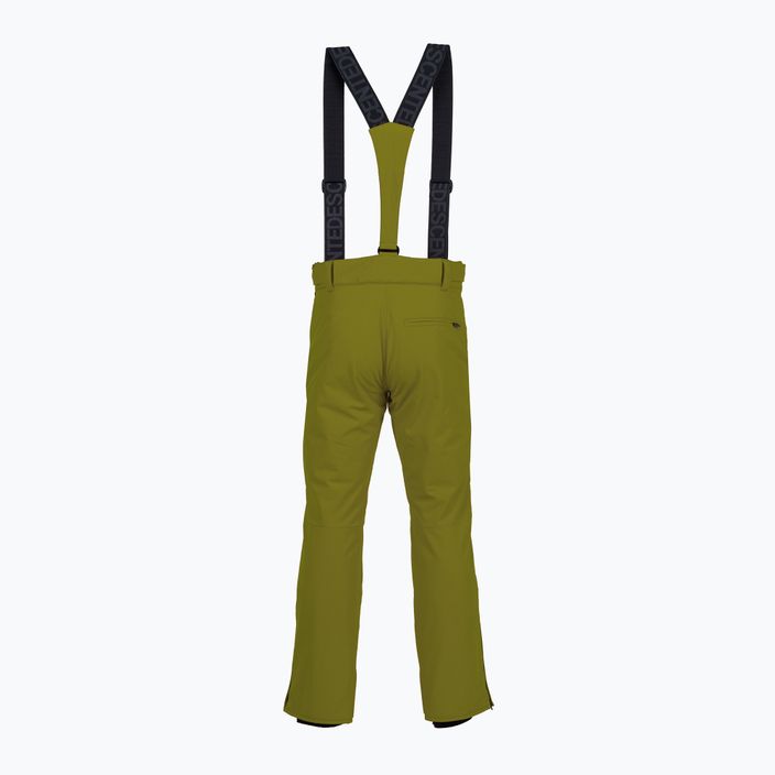 Men's ski trousers Descente Roscoe olive green 2