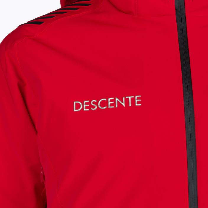 Men's ski jacket Descente Paddy electric red 10