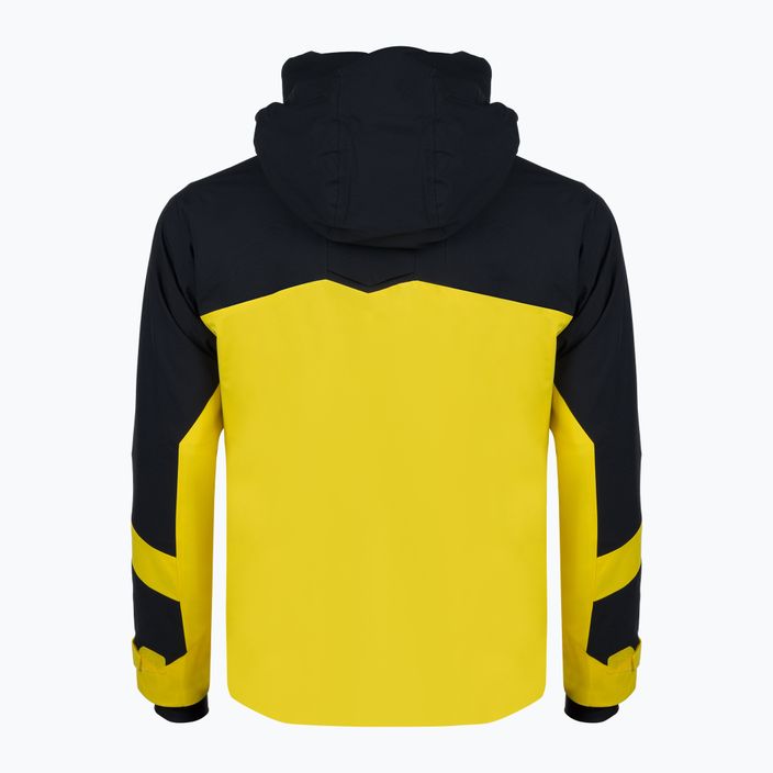Men's ski jacket Descente Chester marigold yellow 7