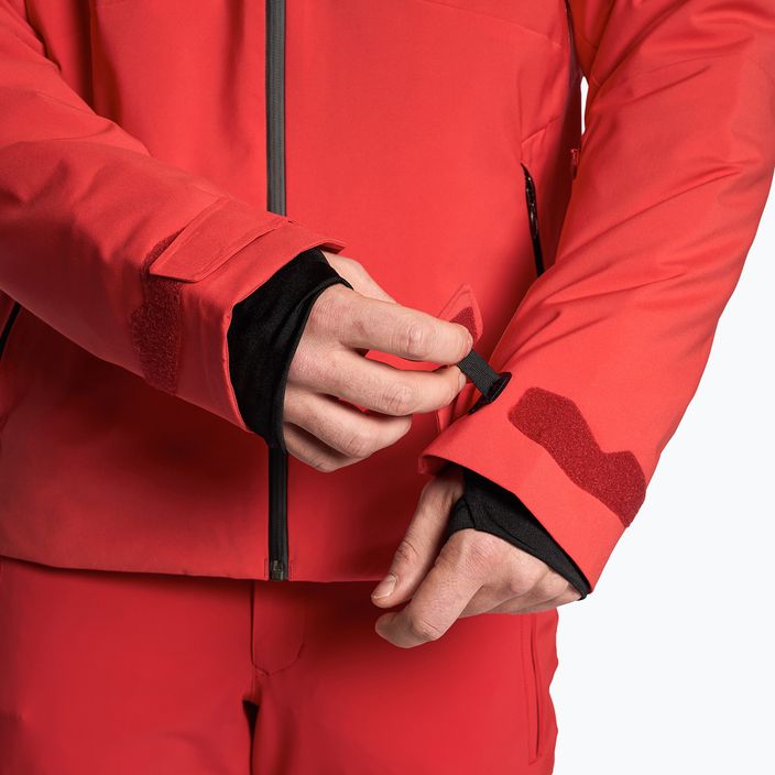 Men's ski jacket Descente Nick electric red 3