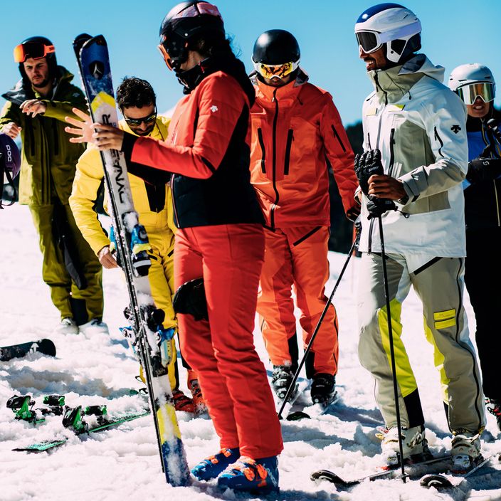 Women's ski trousers Descente Nina Insulated electric red 10