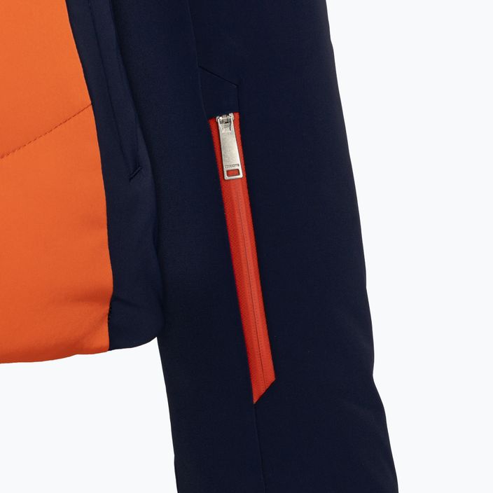 Women's ski jacket Descente Iris mandarin orange 8