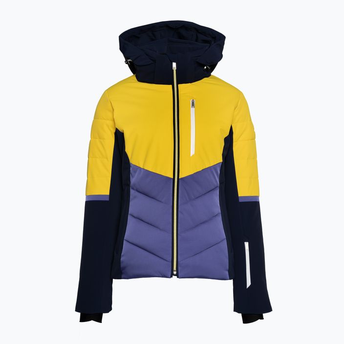 Women's ski jacket Descente Iris marigold yellow