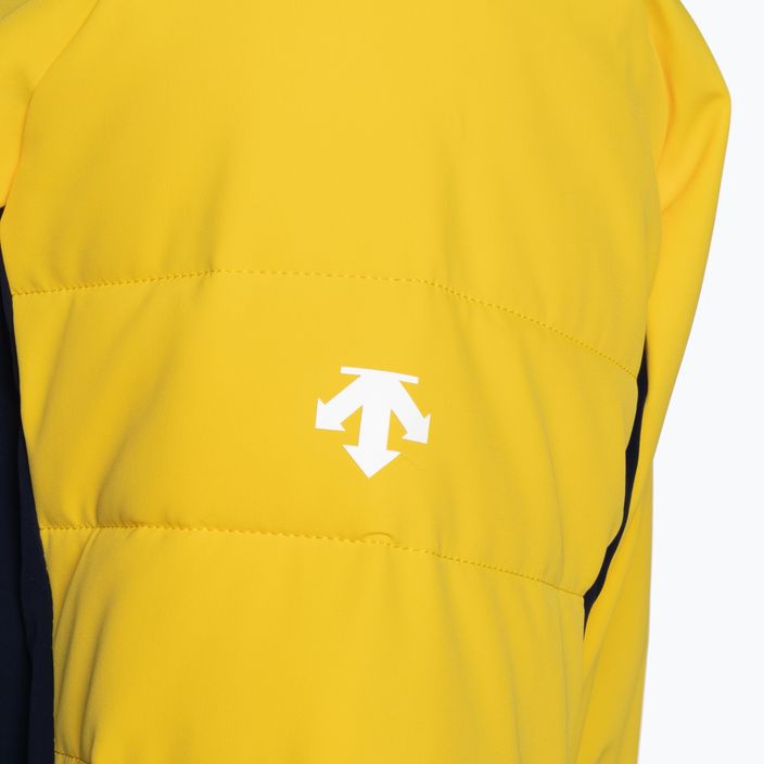 Women's ski jacket Descente Iris marigold yellow 4