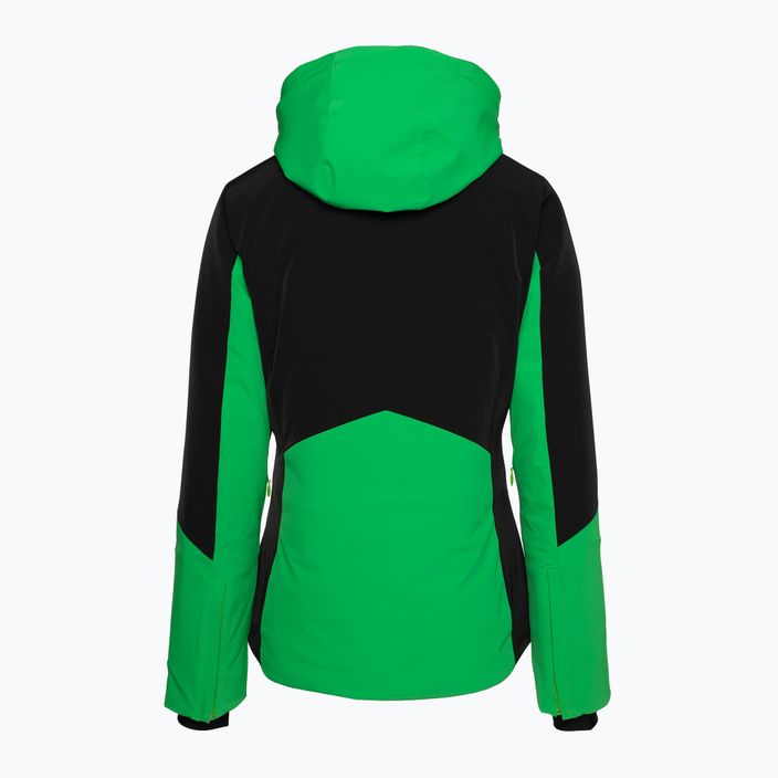 Women's ski jacket Descente Stella bio green 2