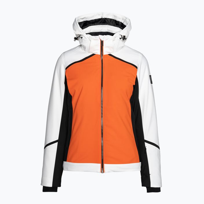 Women's ski jacket Descente Linda mandarin orange 5