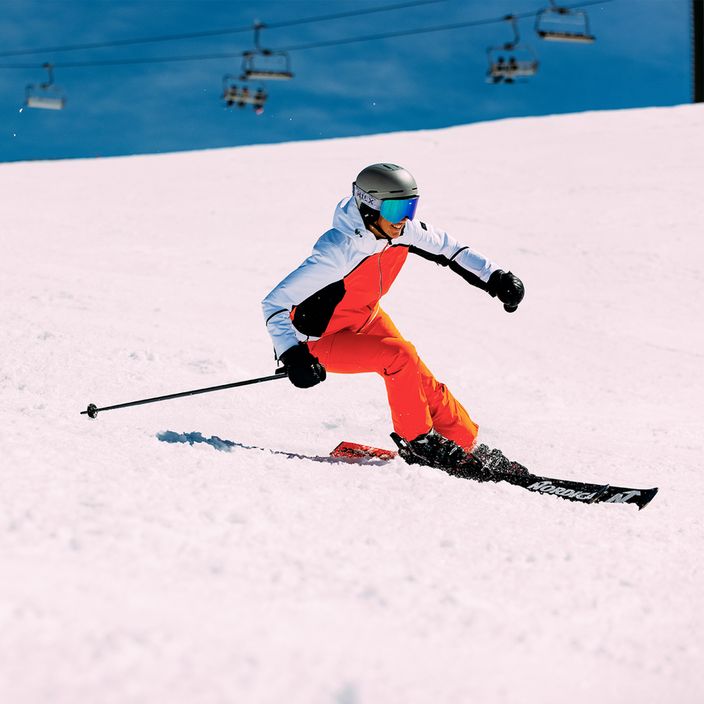 Women's ski jacket Descente Linda mandarin orange 12