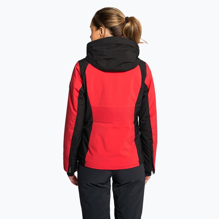 Women's ski jacket Descente Piper electric red 2