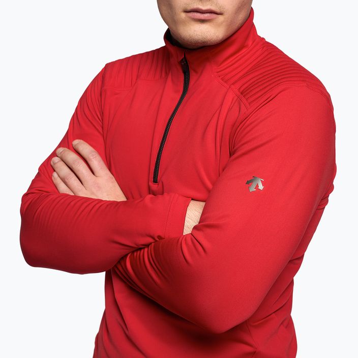 Men's ski sweatshirt Descente Piccard electric red 3
